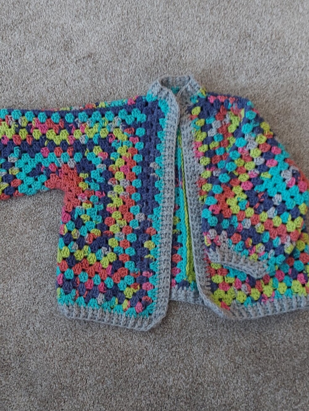 Handmade Hexicardi Multicolor Crochet - Picture 1 of 5